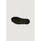 Black Leather Lace-Up Boots