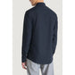 Blue Cotton Dress Shirt
