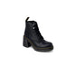 Black Leather Ankle Boots