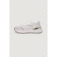 White Leather Low Top Sneakers