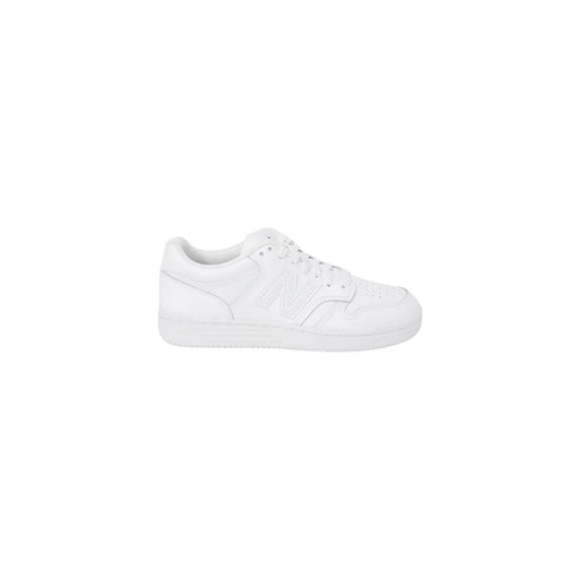 White Leather Athletic Sneakers