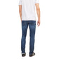 Blue Cotton Relaxed Fit Jeans