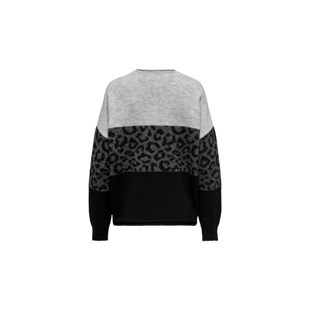 Gray Marabou Sweatshirt