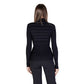 Black Viscose Turtleneck