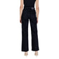 Black Cotton Mom Jeans