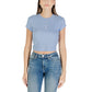 Blue Cotton T-Shirt