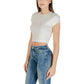 Cream Cotton T-Shirt