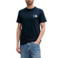 Blue Recycled Cotton T-Shirt