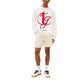 Cream Recycled Cotton Sweatshirt