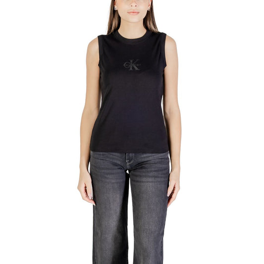Black Cotton T-Shirt