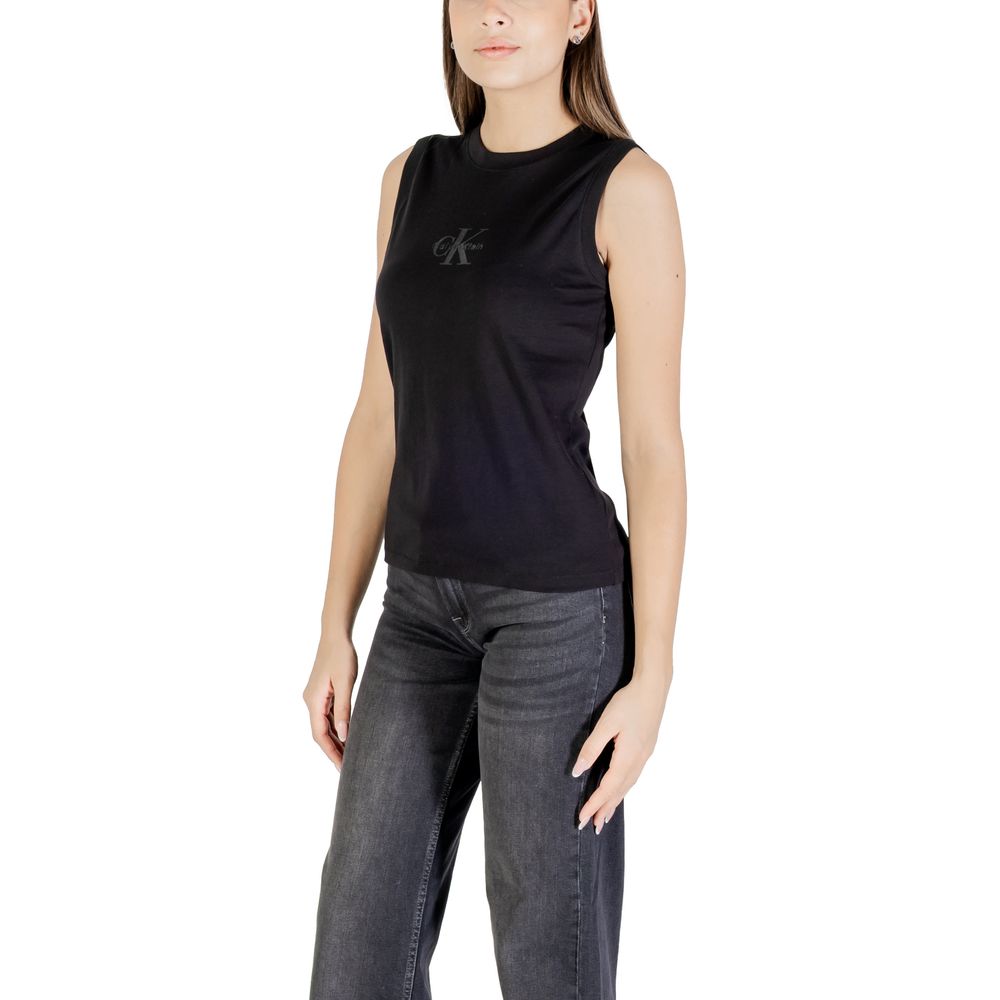 Black Cotton T-Shirt