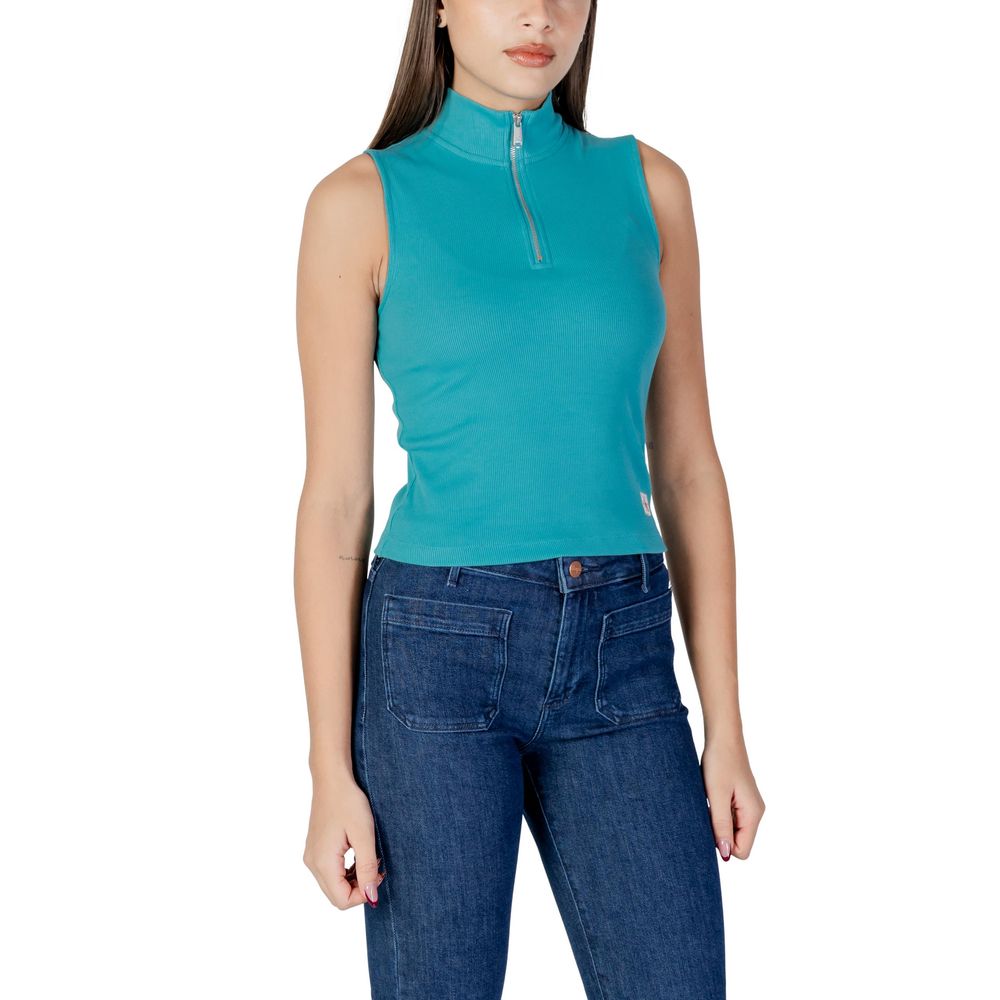 Turquoise Cotton Top