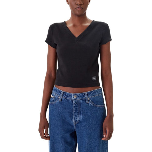 Black Cotton T-Shirt