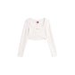 White Recycled Cotton Sportswear