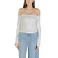 Cream Recycled Cotton Long Sleeve T-Shirt