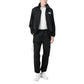 Black Polyester Joggers (Workout Pants)