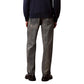 Beige Cotton Relaxed Fit Jeans