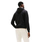 Black Recycled Cotton Hoodie