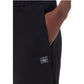 Black Cotton Joggers (Workout Pants)