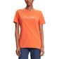 Orange Recycled Cotton T-Shirt