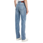 Blue Recycled Cotton Mom Jeans