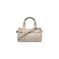 Gray Polyethylene Handbag