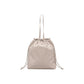 Beige Polyethylene Handbag