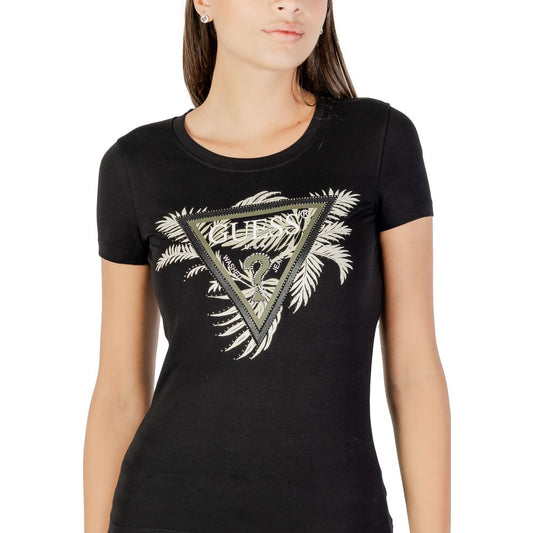 Black Cotton T-Shirt