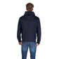 Blue Cotton Hoodie
