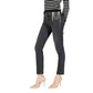 Black Cotton Skinny Jeans