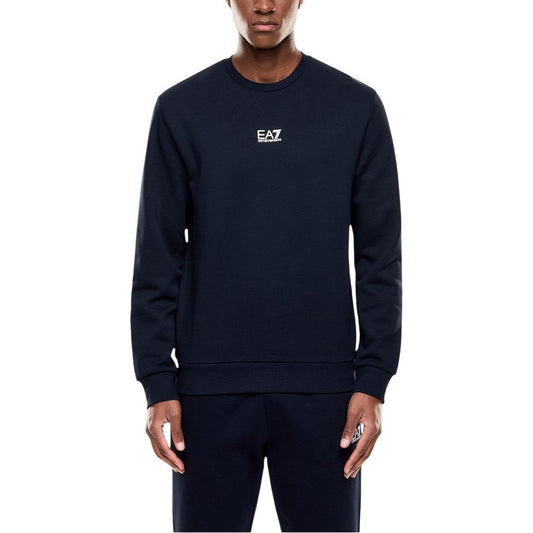 Blue Cotton Sweatshirt
