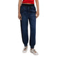 Blue Cotton Joggers (Workout Pants)