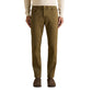 Brown Cotton Skinny Jeans