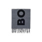Gray Wool Scarf