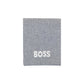 Gray Polyacrylic Scarf