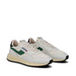 White Leather Athletic Sneakers