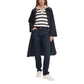 Blue Recycled Cotton Mom Jeans