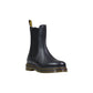 Black Leather Ankle Boots