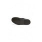 Black Leather Platform Pumps