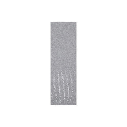 Gray Recycled Polyester Scarf