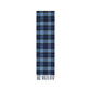 Blue Wool Scarf