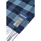 Blue Wool Scarf