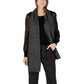 Gray Recycled Polyester Scarf