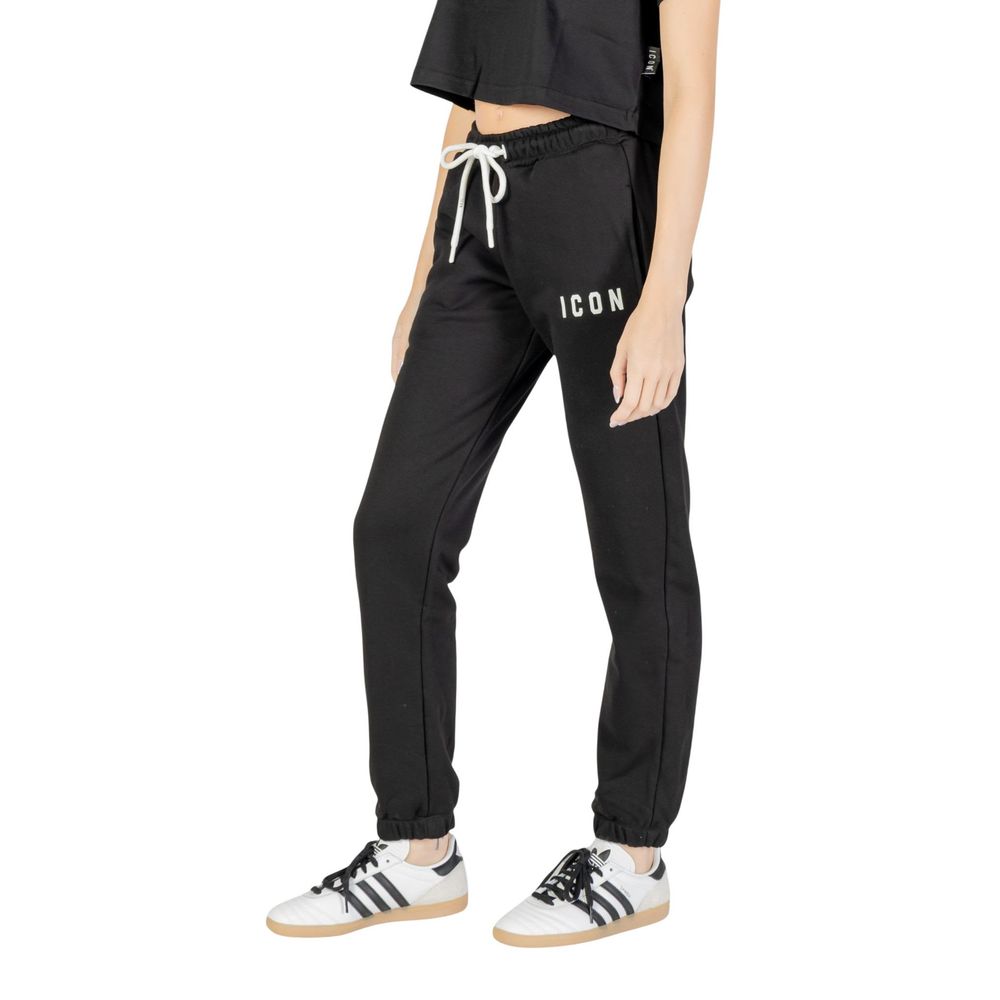 Black Cotton Joggers (Workout Pants)