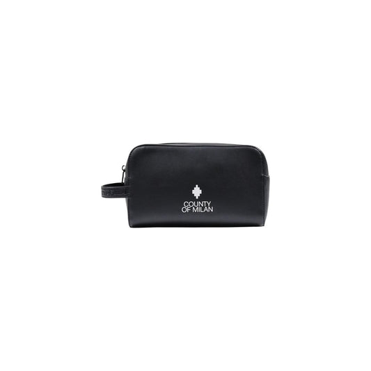 Black Polyethylene Clutch Bag