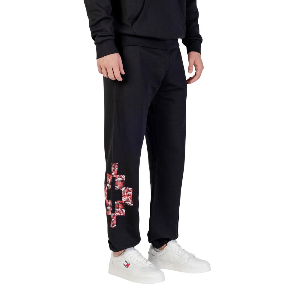 Black Cotton Joggers (Workout Pants)