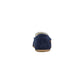 Blue Suede Leather Slippers
