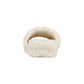 Cream Textile Slippers