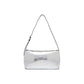 Silver Polyethylene Handbag