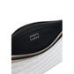 Silver Polyethylene Handbag